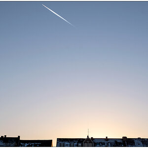 514 Sonne und Himmel überm Wilhelmplatz in Kiel