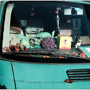 053 Street in Kiel – VW-Bus kunterbunt II