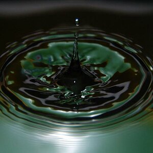 Wassertropfen vesuch
