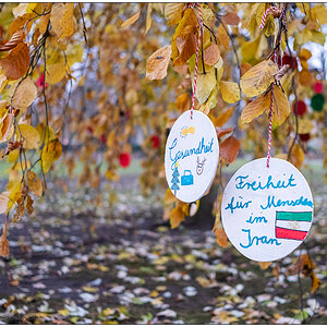 526 Wunschbuche im Kieler Schrevenpark – Free Iran