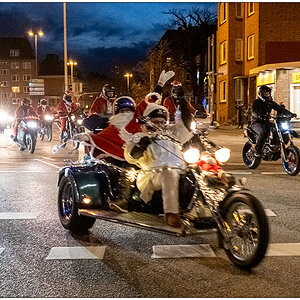 562 X-Mas Ride 2022 durch Kiel III