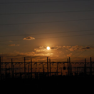 Sonnenuntergang 6 Uhr Abends
