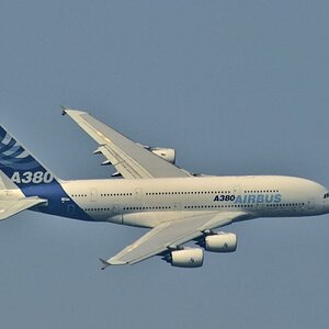 A380 in der Wahner Heide gesichtet
