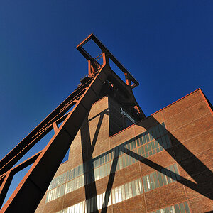Förderturm XII Zeche Zollverein - 10/2009 -