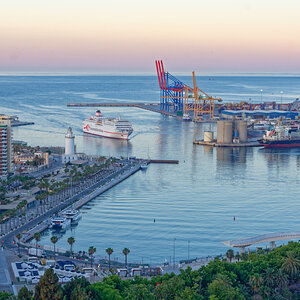 Fähreinlauf Malaga