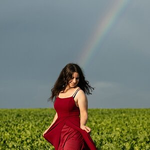 Am Ende des Regenbogens ist ein Schatz