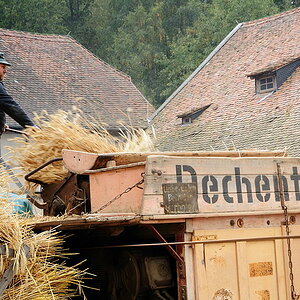 Herbstzeit - Dreschzeit