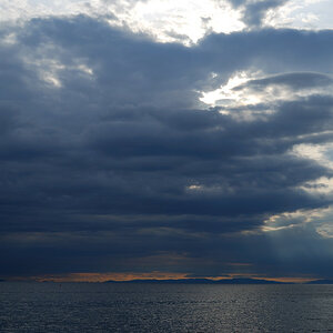 Blick auf Chalkidiki