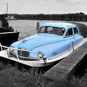 Packard Boat Car