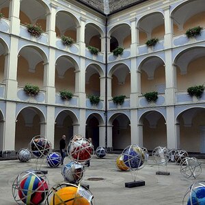 Schloss Piber Innenhof
Kunstausstellung