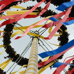 Maibaum in Osnabrück