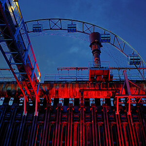 Sonnenrad Kokerei Zollverein - 11/2009 -