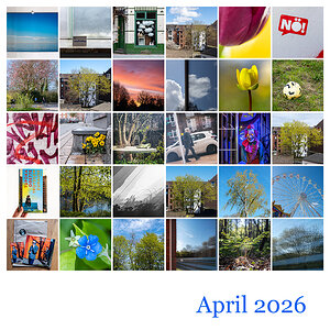 Monatsmosaik April 2026