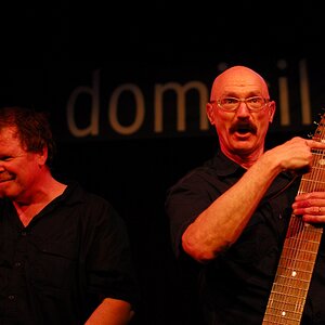 Tony Levin und Pat Mastelotto im Mai 09 im domizil Dortmund