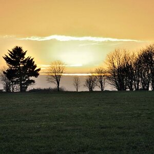 085 Sonnenuntergang oberhalb Steinbach