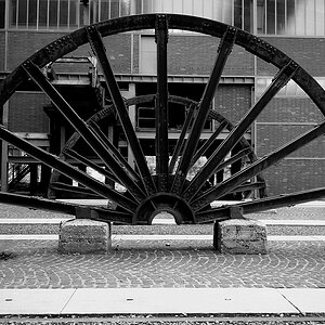 Seilscheiben Zeche Zollverein -11/2009 -