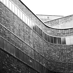 Runde Ecke Zeche Zollverein -11/2009 -