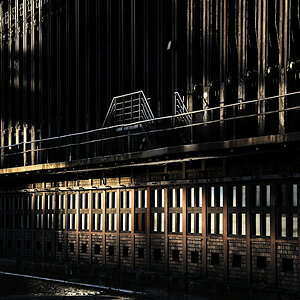 Öfen im Licht - 11/2009 Kokerei Zollverein -