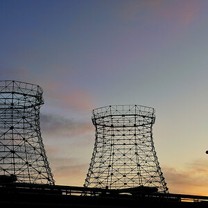 Gasometer - Kokerei Zollverein 11/2009 - Die weiße Seite