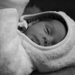 Meine kleine Nichte, 9 Tage alt!