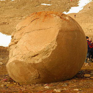 Boulder auf Champ Island
