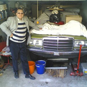 MB 450 SEL 6,9 Liter 1976 Grün