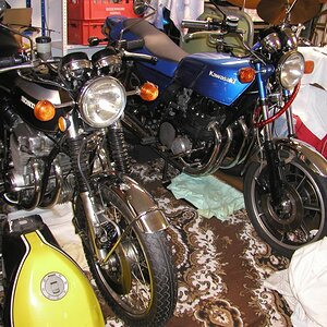 motorad Honde 1976 750 Fuor Kawa Z MK 2 1979