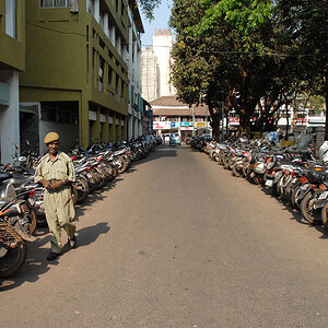 Policeman in Panaji (Goa)