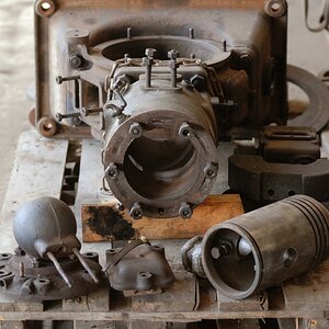 Motor i delar