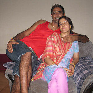 My Kashmiri friend Arif and his wife Masuda