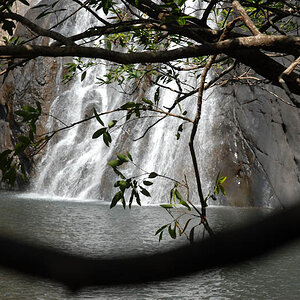 Waterfal in the jungle (Goa)