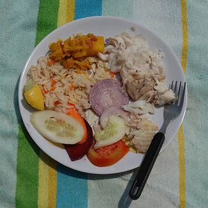 After fishing