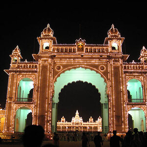 The Kings Palace in Mysore (Karnataka)