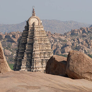 Temple in Hampi (Karnataka)