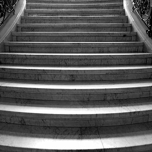 Treppe Gegenlicht Bremen 01 / 2010