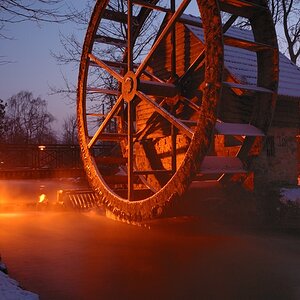 comp Mühle bei  15 Grad