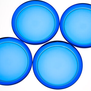 Blaues Glas