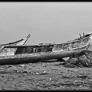 Fischerboote von Cotonou
