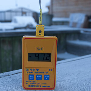 -41,2 Grad morgens in Tomtor
