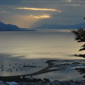 Ushuaia bei Sonnenaufgang