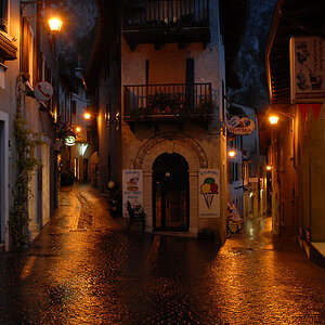 limone bei nacht