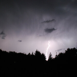 Gewitter über der Haard