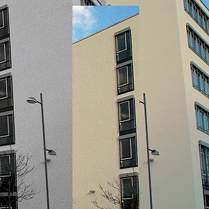 korn Zusammengeflebt Beispiel