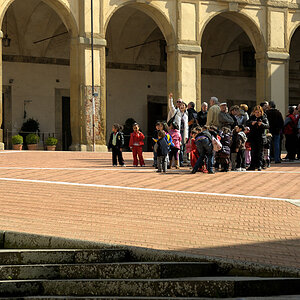 Arezzo Besuchtertruppen