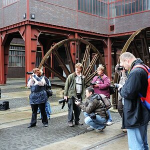 20.03.2010 Einsteiger Zollverein Dirk erklärt die Perspektive