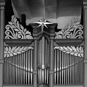 Schlosskirche Hadamar Orgel sw