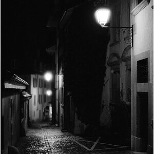 Dunkle Gasse