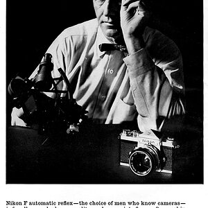 Nikon F Werbung 1961 1