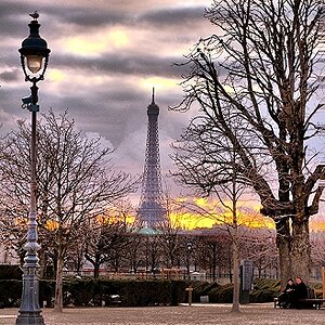 Eifel vom Luouvre aus