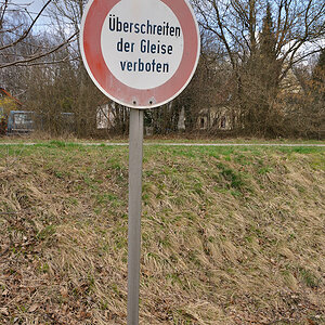 Hier fährt seit über 10 Jahren kein Zug mehr...